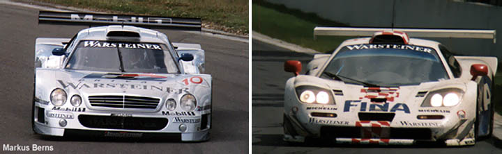 FIA-GT1997: McLaren-BMW und AMG-Mercedes